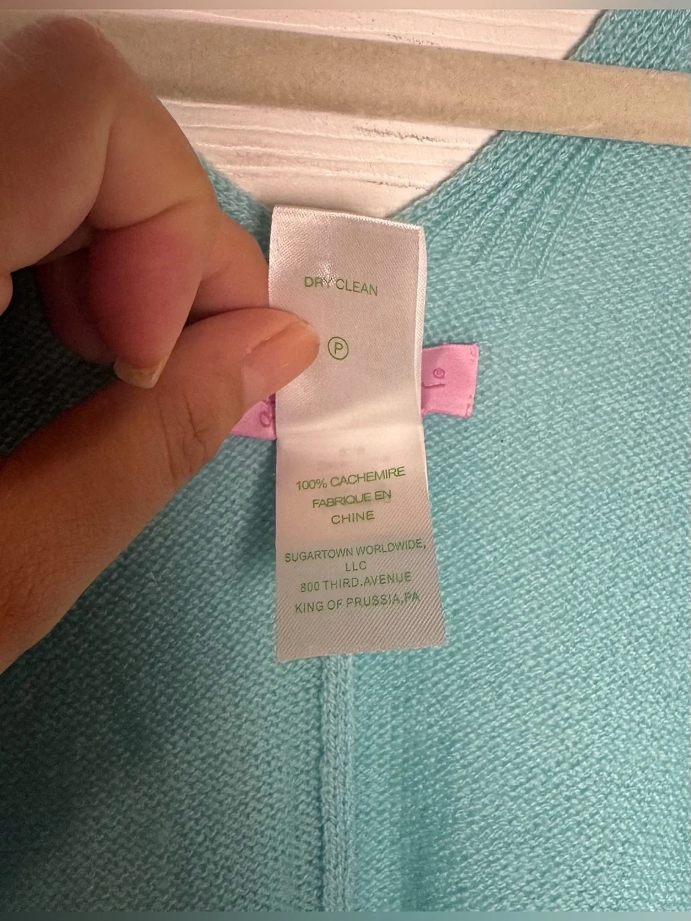 Lilly Pulitzer Terri Cashmere Wrap in Breakwater Blu